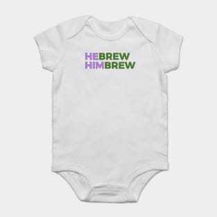 Hebrew/Himbrew (Genderqueer Colors) Baby Bodysuit